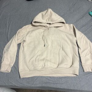 H&M Women's Beige Hoodie
